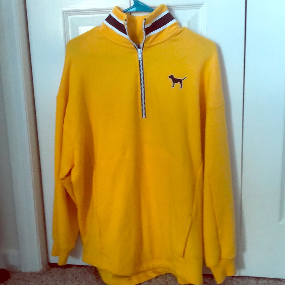 PINK quarter zip jacket
